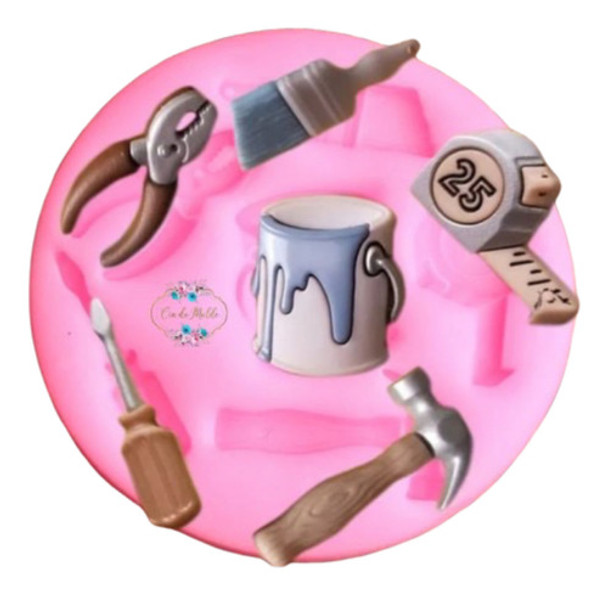 Molde De Silicone Ferramentas 6 Modelos 0