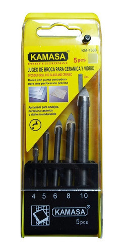 Juego Mechas Para Vidrio O Cerámica 5 Pcs - Electroimporta 0