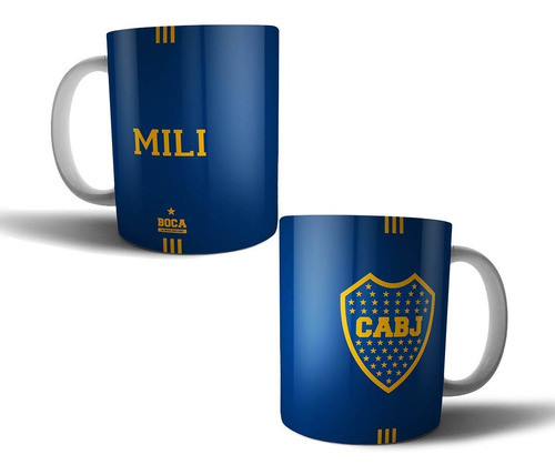 Taza Personalizada Cerámica Boca Juniors 0