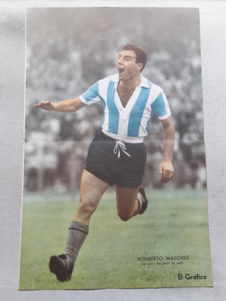 Poster De La Revista Grafico Humberto Maschio Racing 0