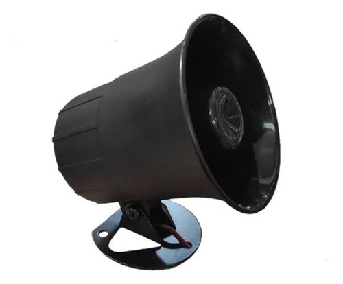 Sirena Exterior Alarma Cerco 12v 115db 6 Tonos Muy Potente 0