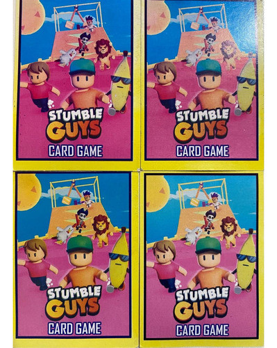 Kit 50 Envelopes De Cards Stumble Guys 0