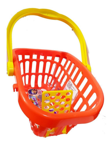 Canasta De Juguete Para Hacer Compras Supermercado Calesita 0