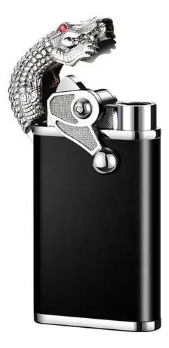 Encendedor Cocodrilo Mágico Antorcha Recargable Doble Llama 0