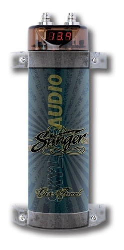 Capacitor Stinger Spc111  1 Faradio Con Voltímetro Digital 0