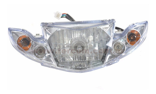 Optica Farol Delantero Yamaha New Crypton 110 Fas Motos 0