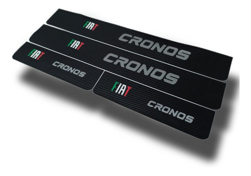 Protector Cubre Zócalos Carbono Fiat Cronos 0