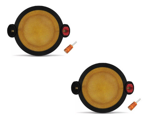 2 Reparo Driver Corneta D250x + Capacitor Profissional 0