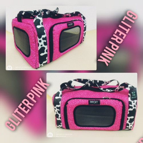 Bolso Trasportador Para Mascotas Apta Cabina De Avion 0