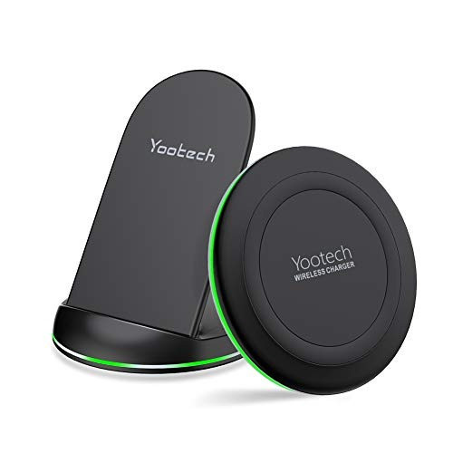 Paquete De Carga Inalámbrica De Yootech, Soporte De Platafor 0