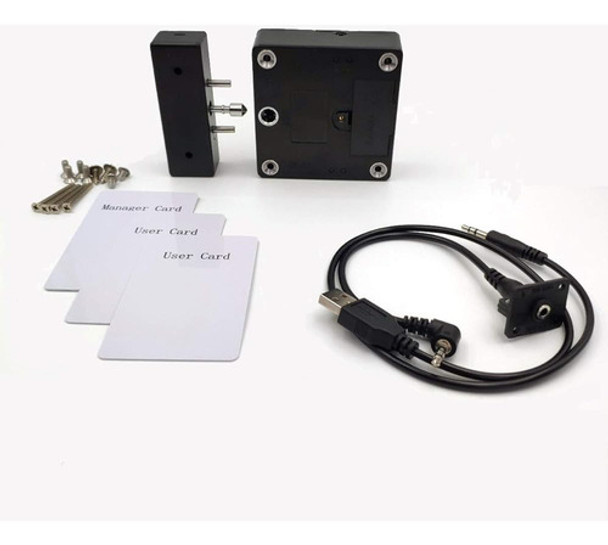Cerradura De Gabinete Rfid Oculta De 2ª Generación Con Cable 0