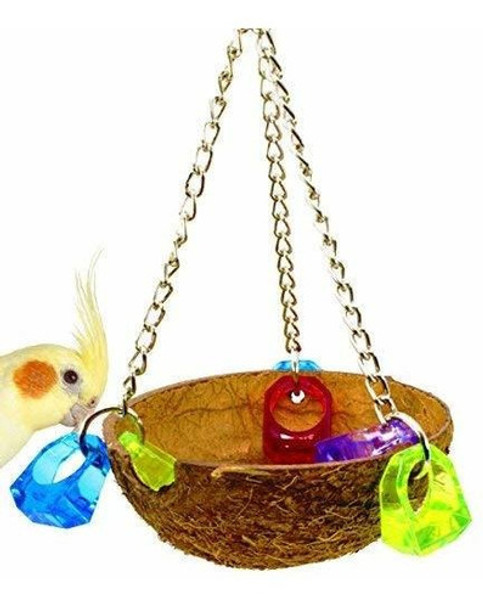 Bonka Bird Juguetes 982 Copa De Coco Juguete Pajaro Loro Ja 0