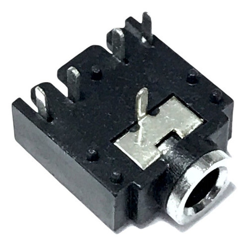 10 Unidades Ficha Jack 3,5mm Stereo Hembra Para Soldar Pcb 0