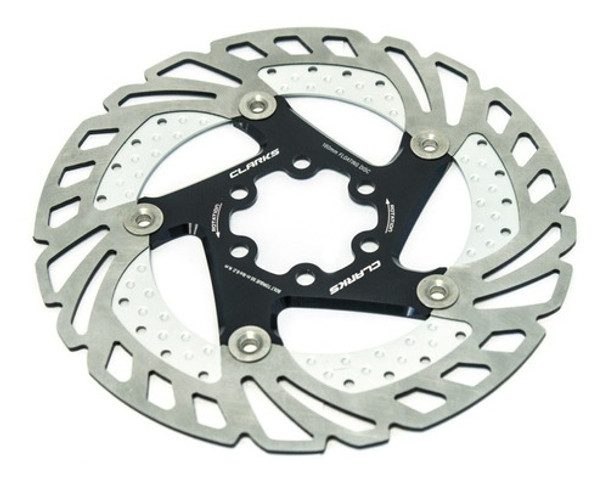 Disco Rotor Clarks Cooling 180 Mm Para Bicicletas 0