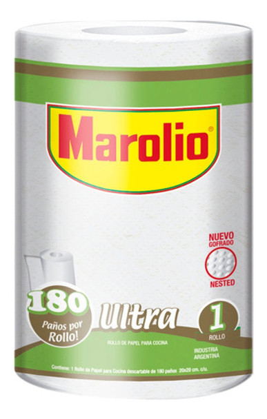 Pack X 3 Unid Rolcocina  Ultra 180 Un Marolio Rollos De Coc 0