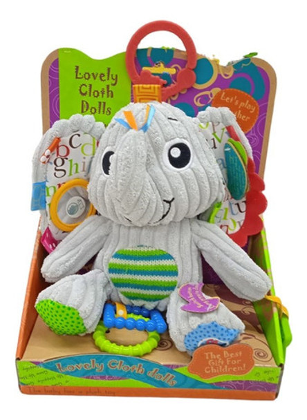 Juguete Animalito Sensorial Con Sonido Para Niño 0