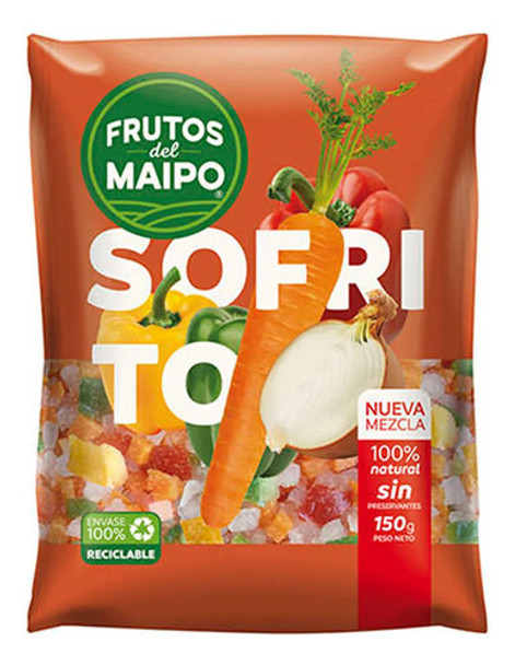 Sofrito Congelado Frutos Del Maipo 150 Gs - 10 Unidades 0