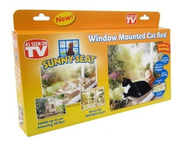 Cama Caminha De Janela Para Gatos Sunny Seat 0