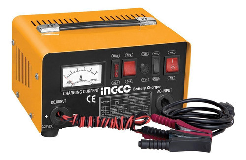 Cargador Bateria Auto/moto 12-24v Cb1601 Ingco Ferreplus 0
