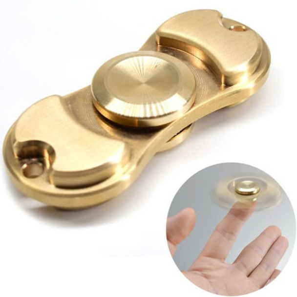 Latón De Calidad Fidget Mano Dedo Spinner Edc Torqbar Estilo 0