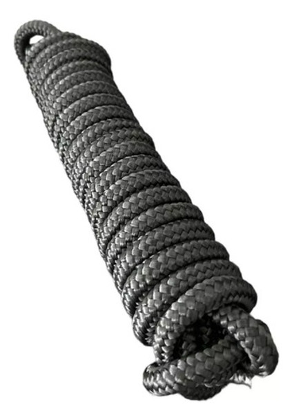 Cabo Solteiro 4,50 Metros De Corda 12mm - Preto 0