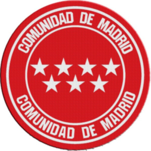 Parche Escudo Circular España Comunidad Madrid 0