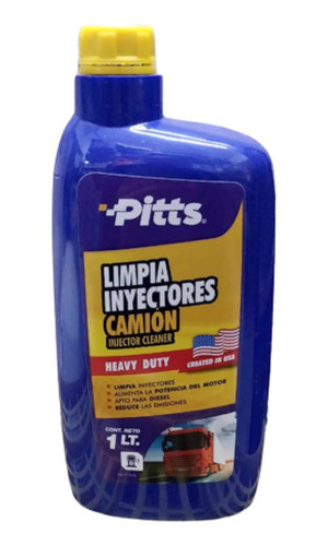 Aditivo Limpia Inyectores Camiones 1 Litro Pitts 0