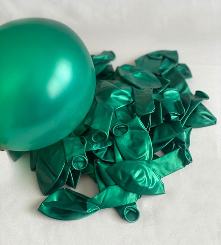 Globo 12  Perlado X 50uni. Verde San Patrick/ San Patricio 0