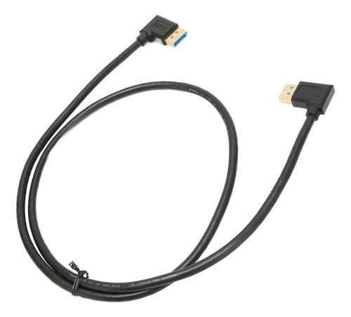 Cabo Displayport 1.4 32,4 Gbps De Ângulo Reto De 90 Graus Dp 0