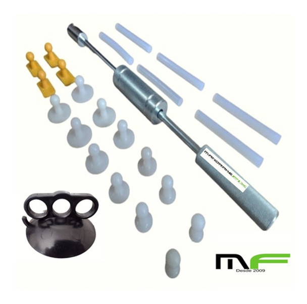 Repuxadeira 44 Cm Martelinho De Ouro + Ventosas+cola R23+gp 0