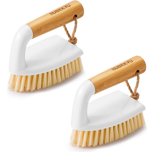 Cepillo Para Fregar Subekyu, Cepillos De Limpieza Con Mango 0