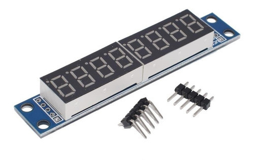 Módulo Display 8 Dígitos Max7219 Fixo 0