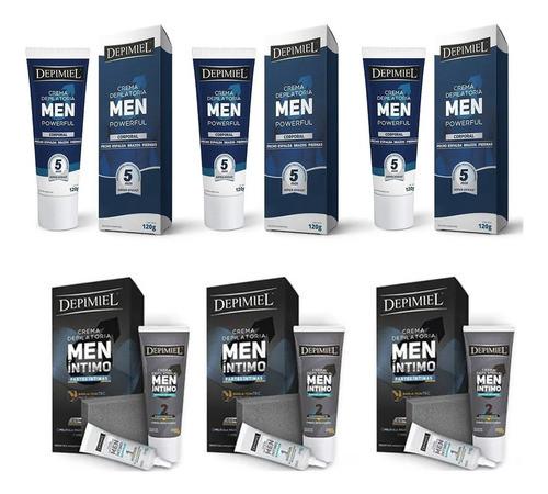 3 Crema Depilatoria Hombre Corporal +3 Zona Intimas Depimiel 0