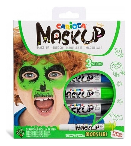 Maquillaje Para Cara Carioca Maskup Monstruo 0