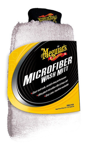 Microfiber Wash Mitt Guante Manopla Microfibra Meguiars 0