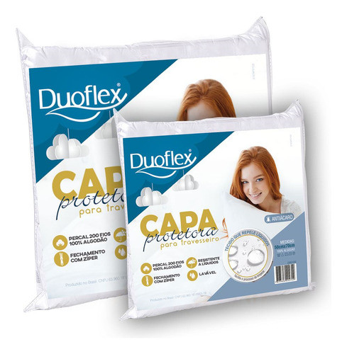 Set X2 Funda Protector Almohada Impermeable Repele Liquidos 0