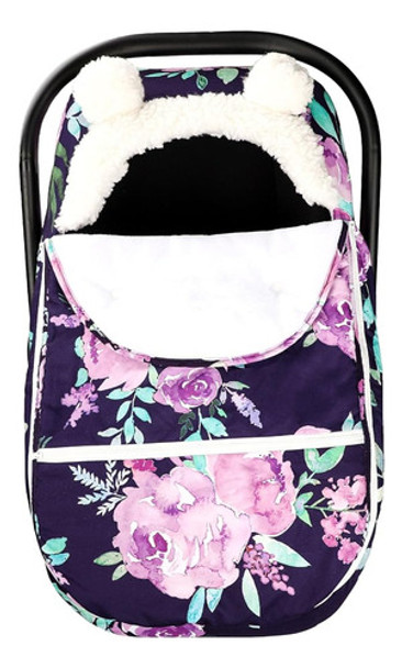 Funda De Asiento De Coche De Invierno Para Niñas, Funda Púrp 0 Funda De Asiento De Coche De Invierno Para Niñas, Funda Púrp 0