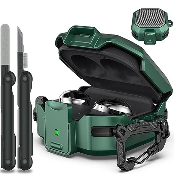 Estuche Resistente Para Samsung Buds 2 Pro/buds Pro Verde 0