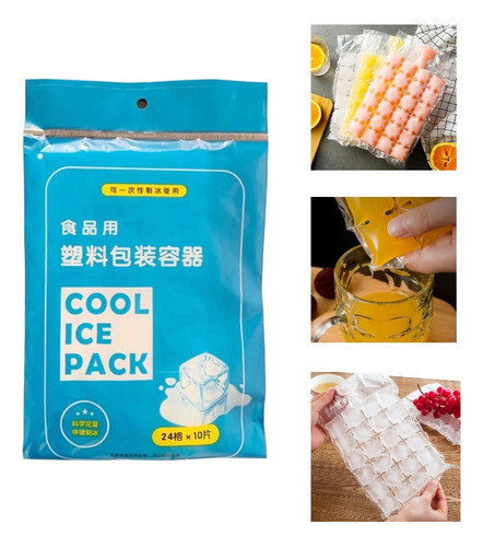 Bolsa Para Hacer Hielo X10 0