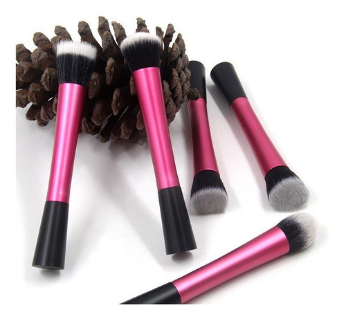 5pzs Juego De Cepillos De Cepillos Pequeños Pinceles Set Par 0