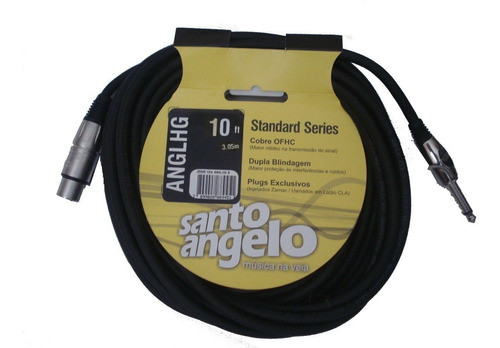 Cable Microfono Santo Angelo Plug Canon 9 Metros 0