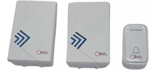 Timbre Inalambrico Digital Waterproof C/2 Receptores 100m 0