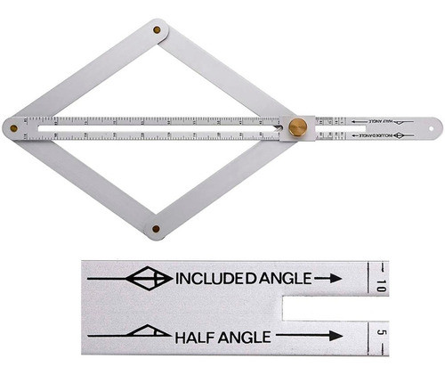 Escuadra Carpintero Busca Angulo Regla Transportador  S. 0