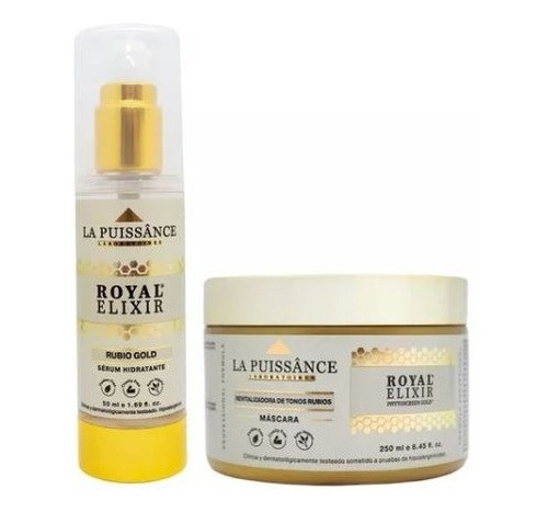 Kit Mascara + Serum Hidratante Royal Elixir La Puissance 0