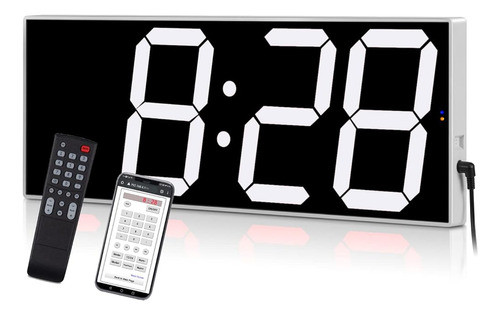 West Ocean Smart Digital Led Wall Clock, Reloj De Pared De G 0