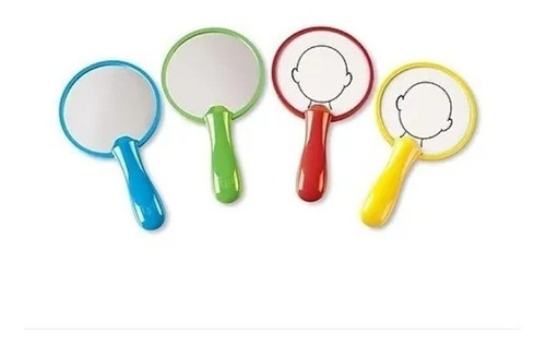 Espejo De Mano Didáctico Esquema Corporal Estimulación Teo 0