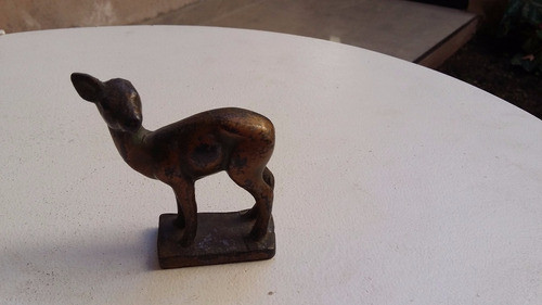 Llama De Bronce Macizo Decorativa 0