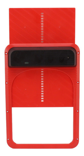 Luz A Pilhas Plástica Da Gaiola Automática Da Porta Da Galin 0