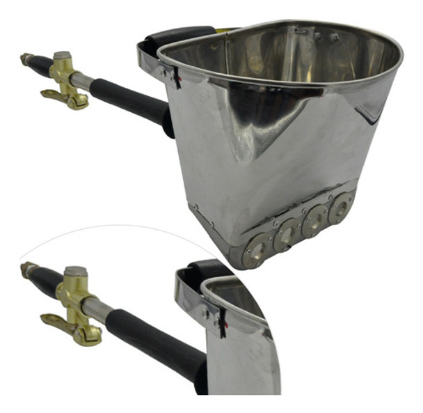 Pala Revocadora Para Pared Salpicre Neumatica P/ Compresor 0