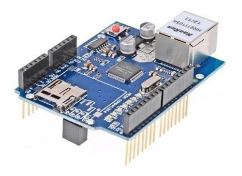 Arduino Ethernet Shield W5100 + Lector De Sd Unoelectro 0